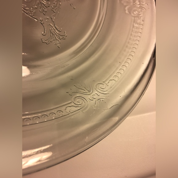 Vintage Fire King Philbe Sapphire Blue Pie Plate - Picture 8 of 11